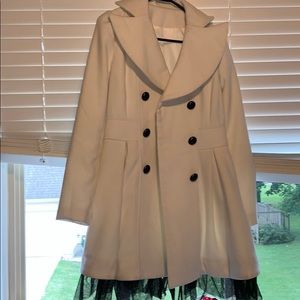 White dress coat/dress